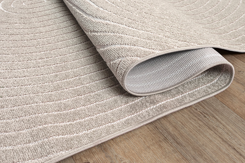 Suna 54270 Bej Modern Geometrik Halı