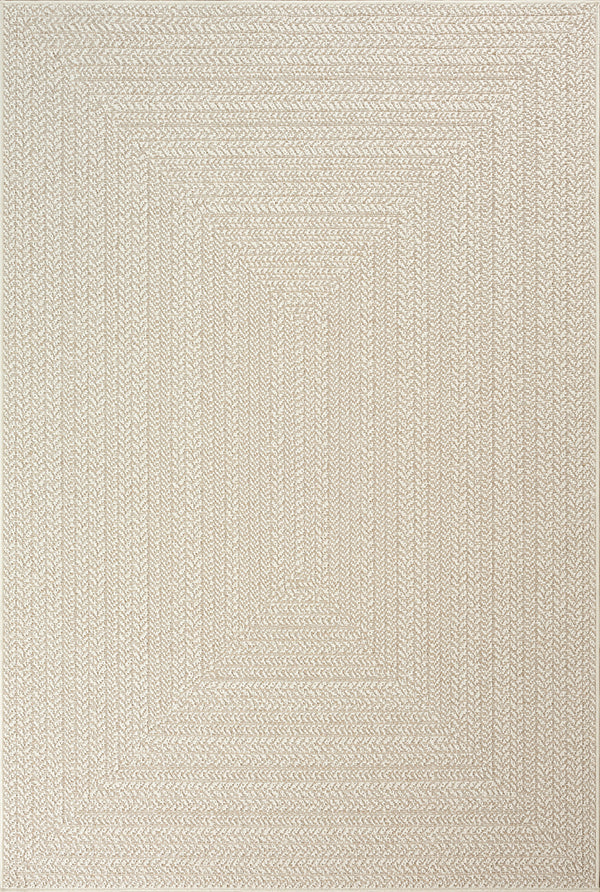 Alya 5167 – Flachgewebe-Teppich in Creme