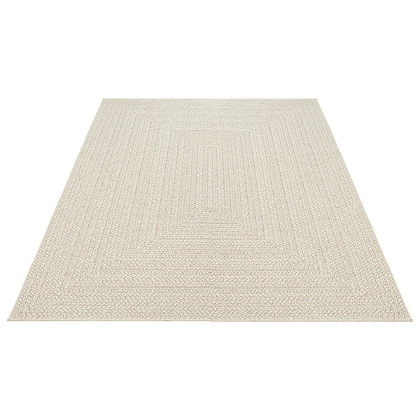 Alya 5167 – Flachgewebe-Teppich in Creme