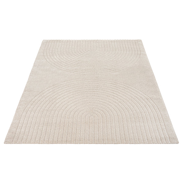 Ayla 2170 – Moderner Teppich in Beige