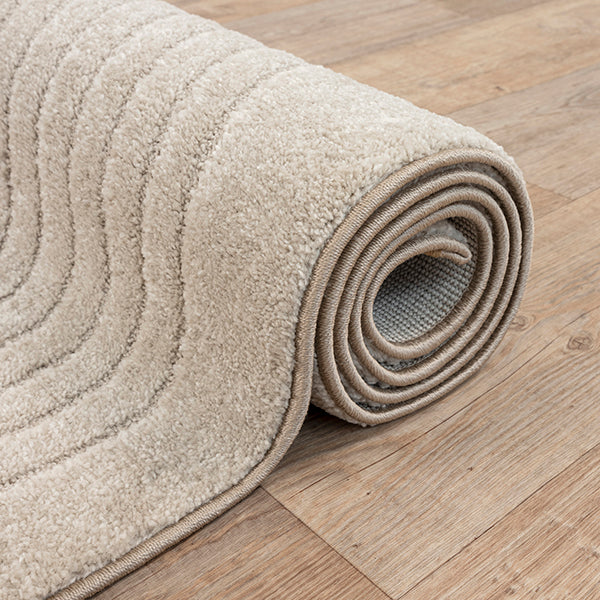 Ayla 2170 – Moderner Teppich in Beige