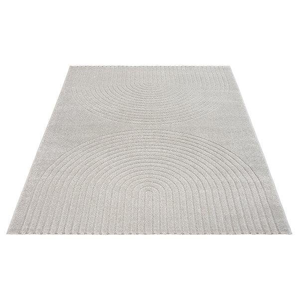 Ayla 2195 – Moderner Teppich in Grau