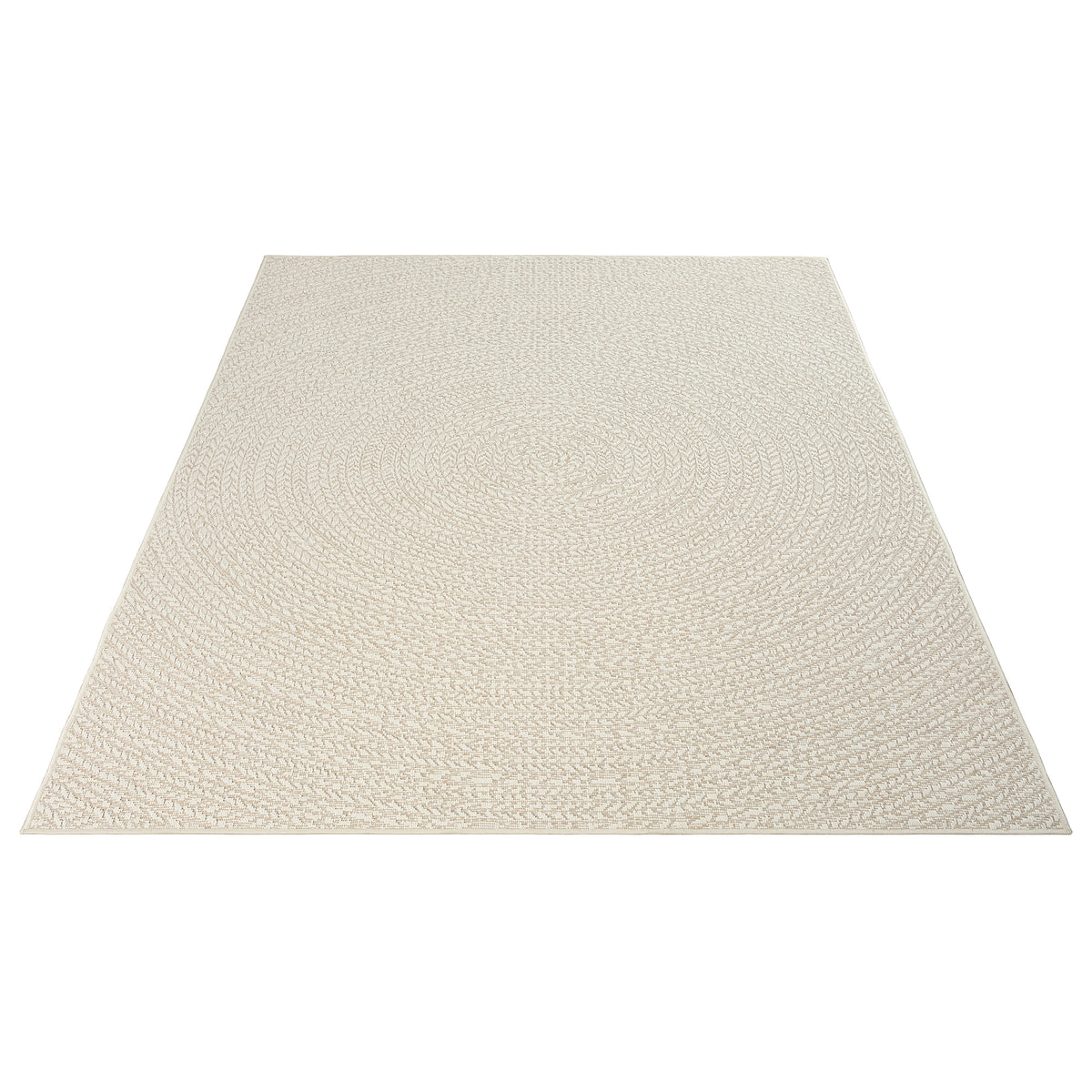 Alya 5168 – Flachgewebe-Teppich in Creme