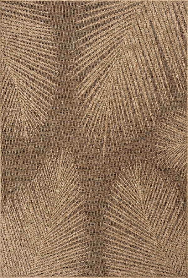 Alya 5182 – Flachgewebe-Teppich in Braun