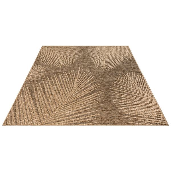 Alya 5182 – Flachgewebe-Teppich in Braun