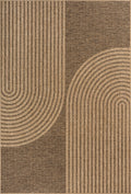 Alya 5183 – Flachgewebe-Teppich in Braun