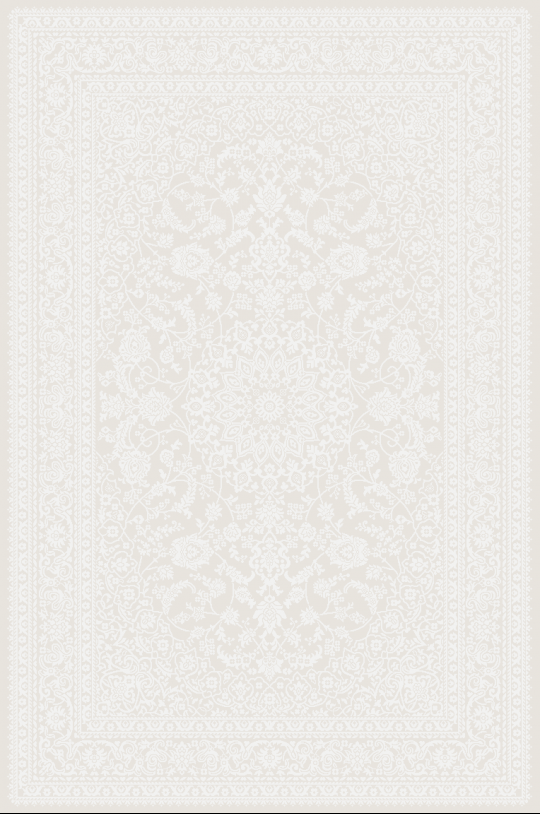 Nira 1961 – Vintage-Teppich in Creme