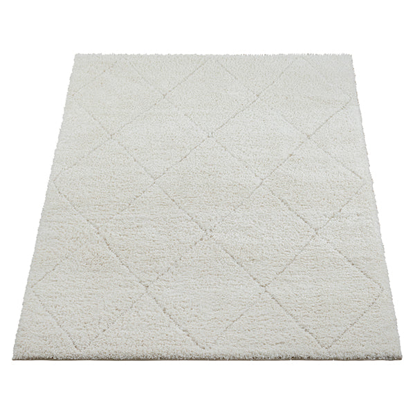Yuma 8360 – Shaggy-Teppich in Creme