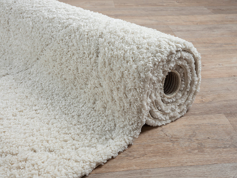 Yuma 8360 – Shaggy-Teppich in Creme