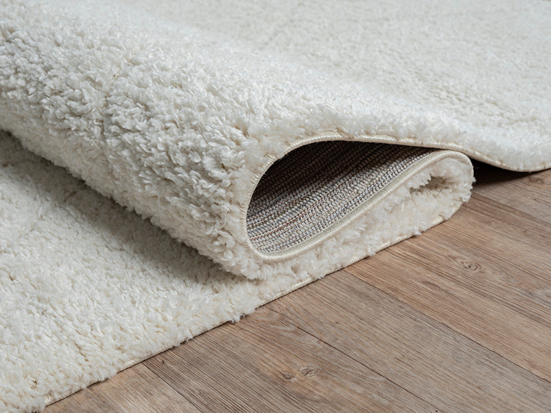 Yuma 8360 – Shaggy-Teppich in Creme