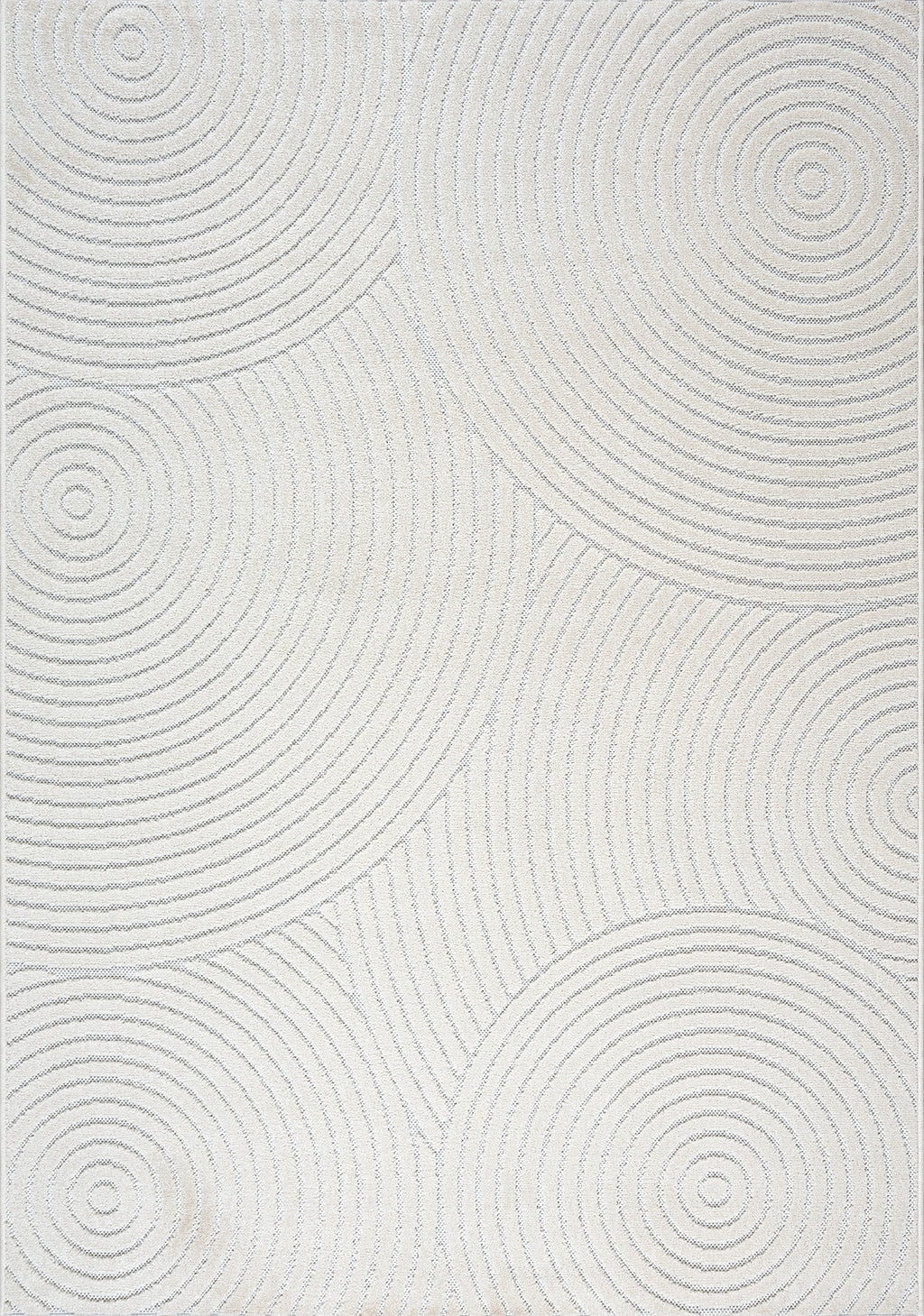 Suna 54261 – Moderner Teppich in Creme