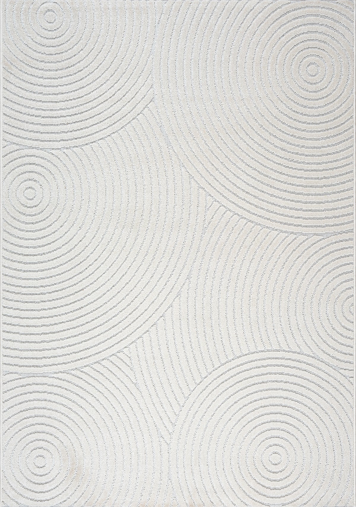 Suna 54261 – Moderner Teppich in Creme