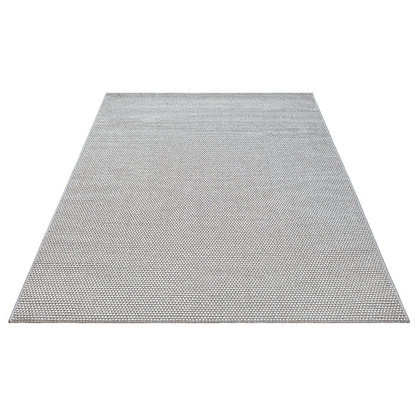 Ebru 7295 – Moderner Teppich in Grau