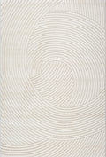 Mina 2162 – Moderner Teppich in Creme