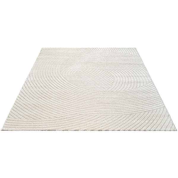 Mina 2162 – Moderner Teppich in Creme
