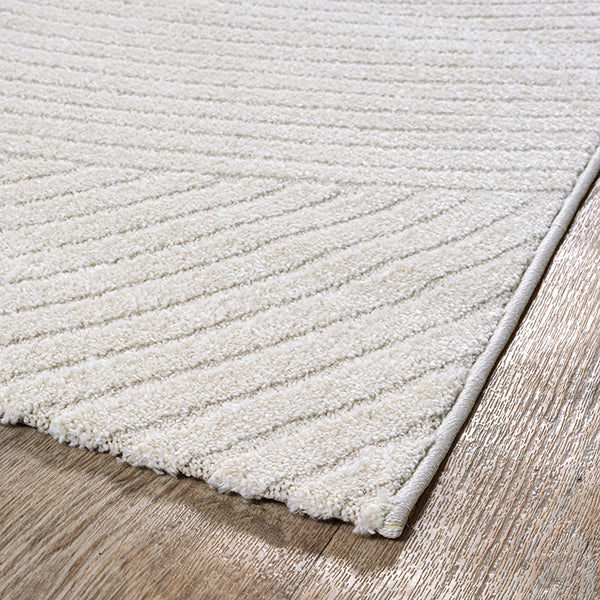 Mina 2162 – Moderner Teppich in Creme