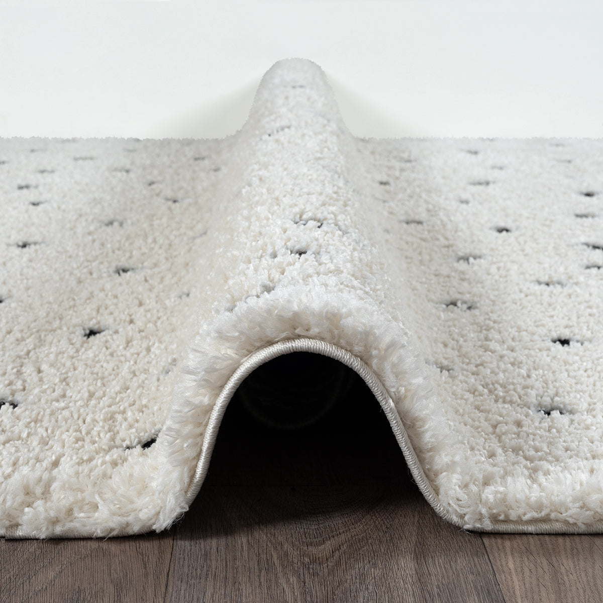 Yuma 8260 – Shaggy-Teppich in Creme