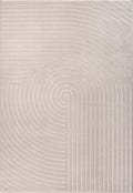 Dila 28170 – Teppich mit Linienmuster in Beige