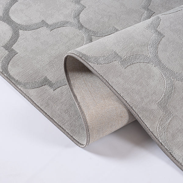 Dila 28295 – Moderner Teppich in Grau