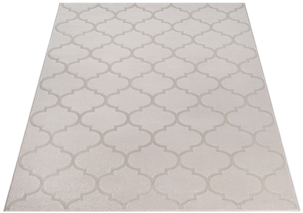 Dila 28760 – Moderner Teppich in Beige