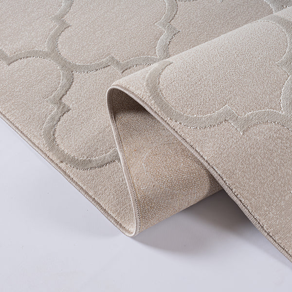 Dila 28760 – Moderner Teppich in Beige