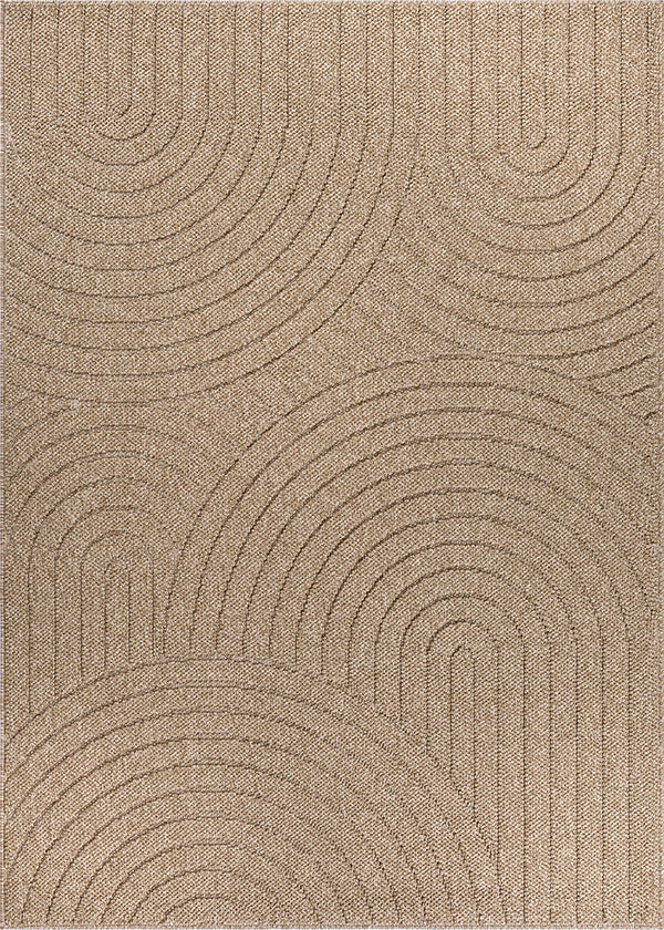 Ada 7282 – Outdoor-Teppich in Braun