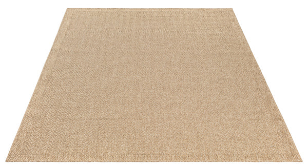 Alya 5170 – Flachgewebe-Teppich in Braun