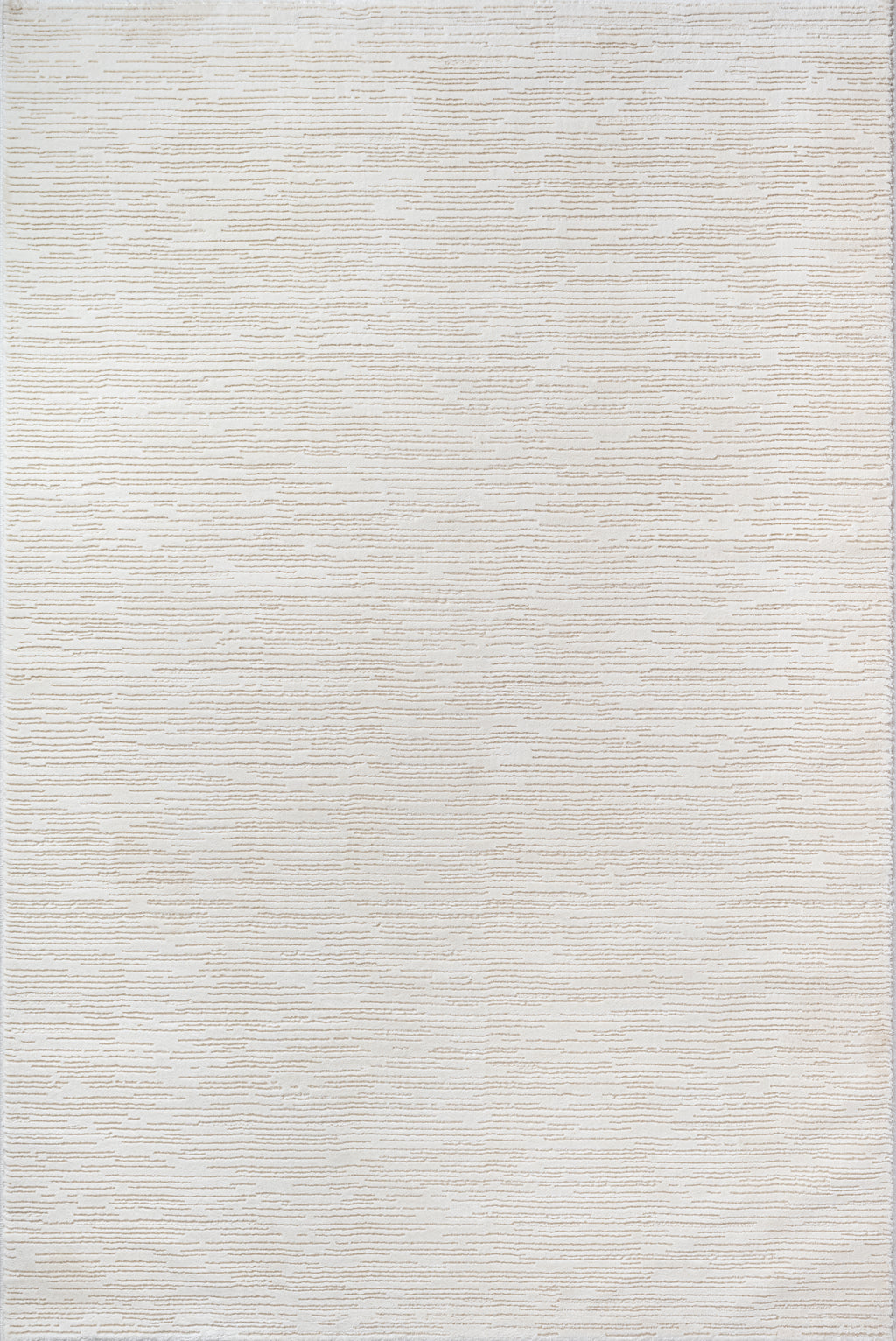 Nira 1962 – Teppich mit Linienmuster in Creme