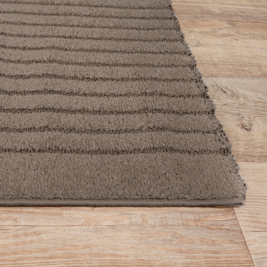 Ayla 2380 – Moderner Teppich in Braun