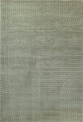 Mina 2241 – Moderner Teppich in Grün