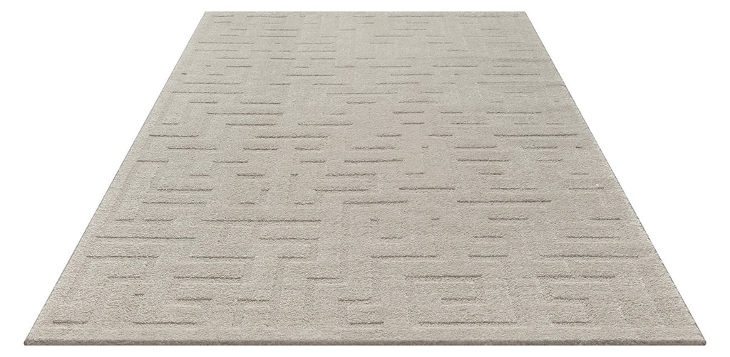 Ayla 2470 – Moderner Teppich in Beige