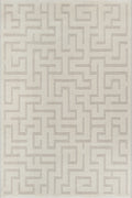 Ayla 2460 – Moderner Teppich in Creme