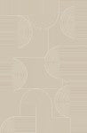Dila 50270 – Teppich mit geometrischem Muster in Beige