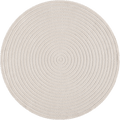 Suna 54262 – Runder Teppich in Creme
