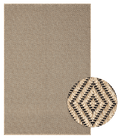Alya 5179 – Flachgewebe-Teppich in Braun