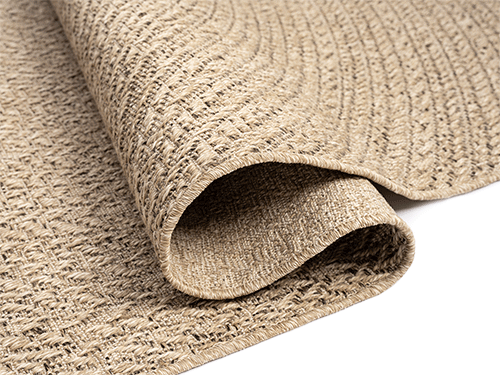 Alya 5180 – Flachgewebe-Teppich in Braun