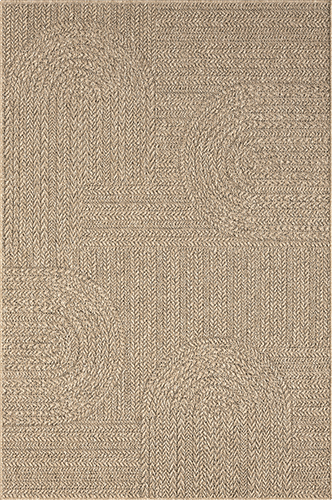 Alya 5181 – Flachgewebe-Teppich in Braun