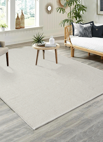 Ece 1060 – Wollteppich in Creme