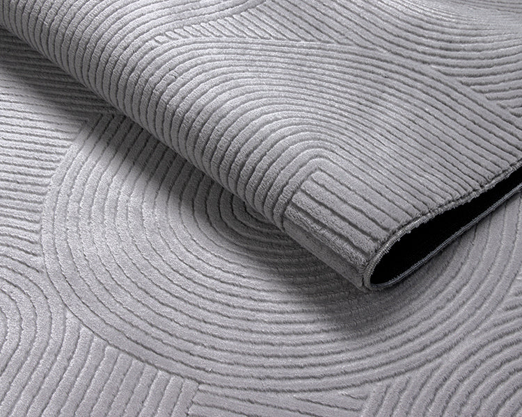 Derin 39096 – Moderner Teppich in Grau