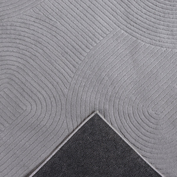 Derin 39096 – Moderner Teppich in Grau