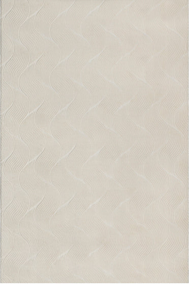 Derin 39261 – Moderner Teppich in Creme