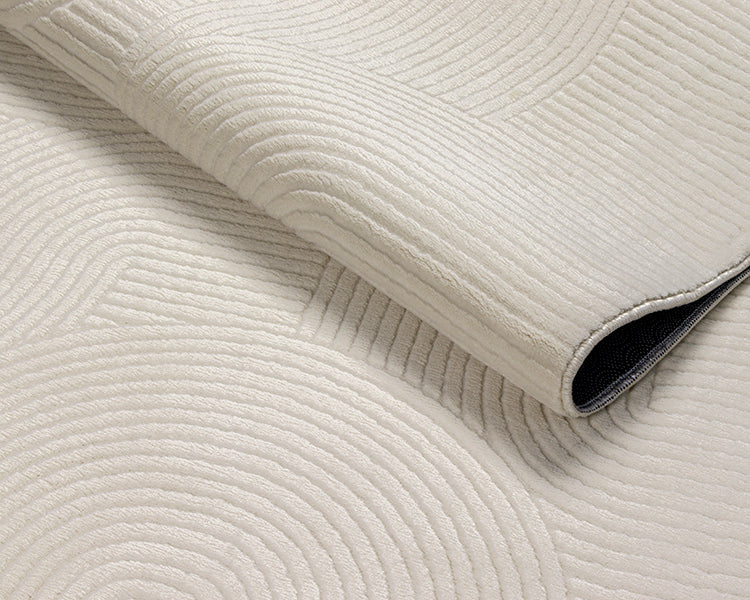 Derin 39061 – Moderner Teppich in Creme